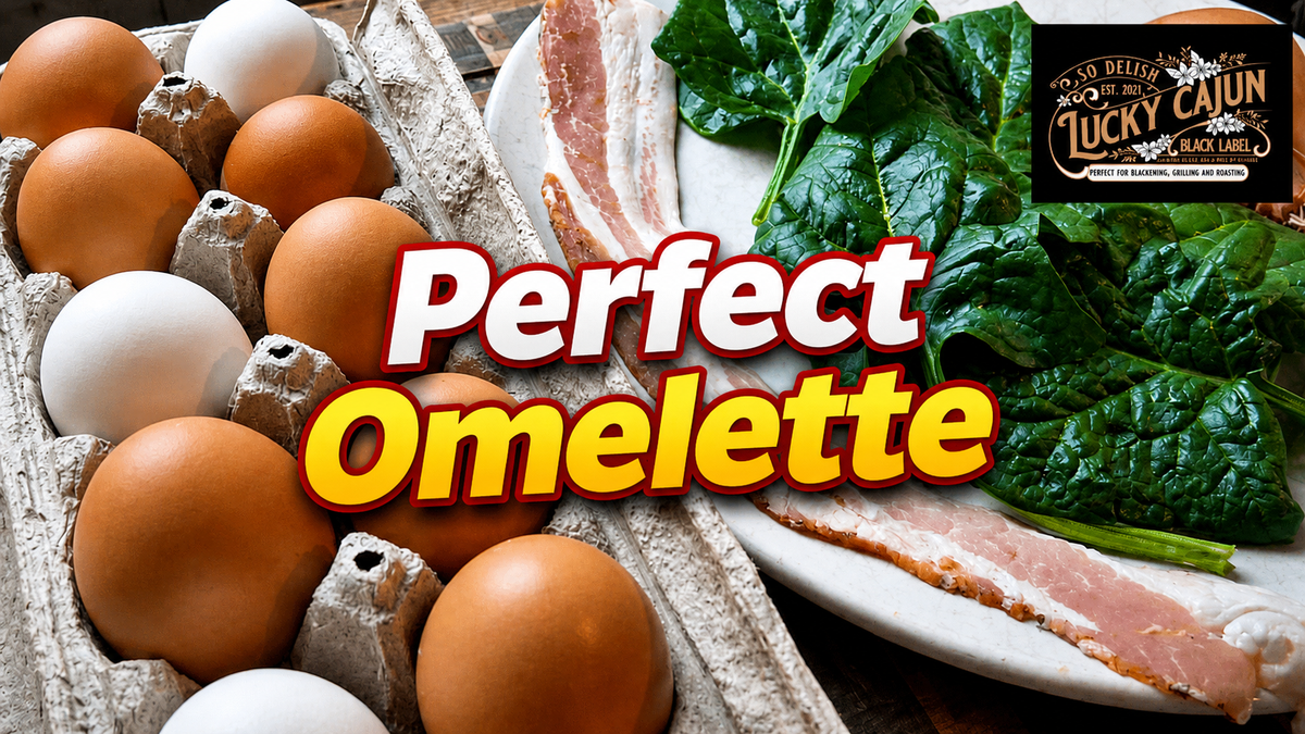 Bacon Egg and Spinach for omelette