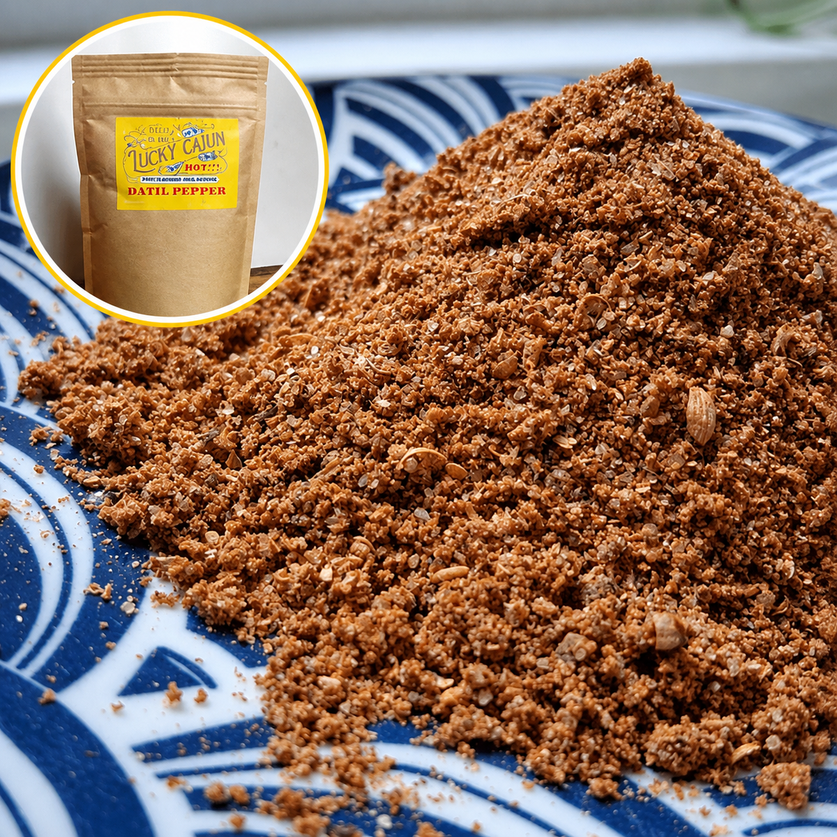 Datil: Datil Pepper Scoville - 100,000 to 300,000 ( Large 8oz Size ) - Lucky Cajun Hand Made Seasoning
