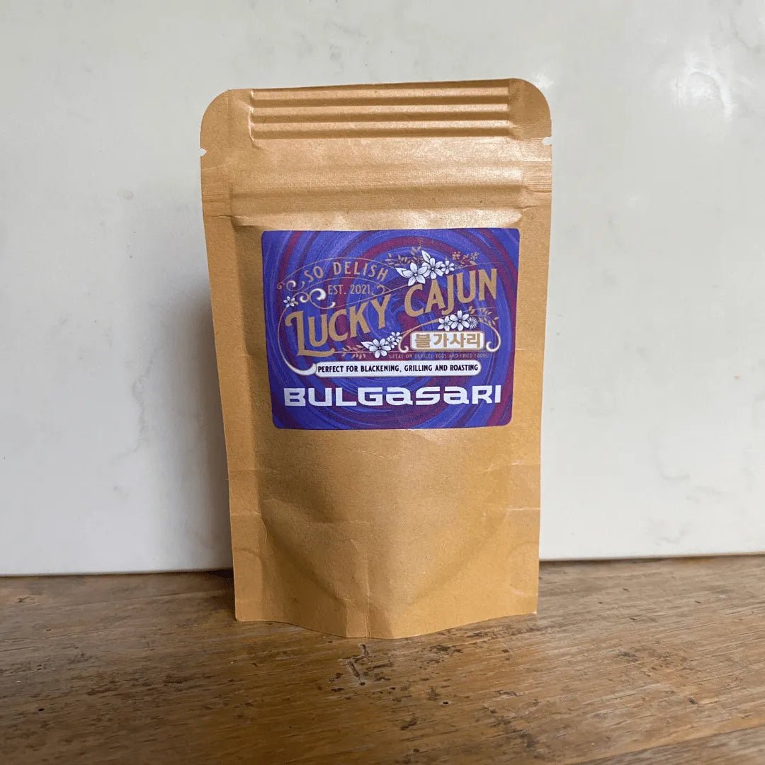 Lucky Cajun Bulgasari - A Bold Cajun - Korean Fusion Seasoning - Lucky Cajun Hand Made Seasoning