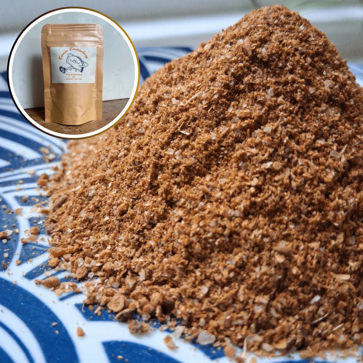 Taco Tuesday Spice Mix: Simple Taco Seasoning for Ground Beef - Lucky Cajun Hand Made Seasoning