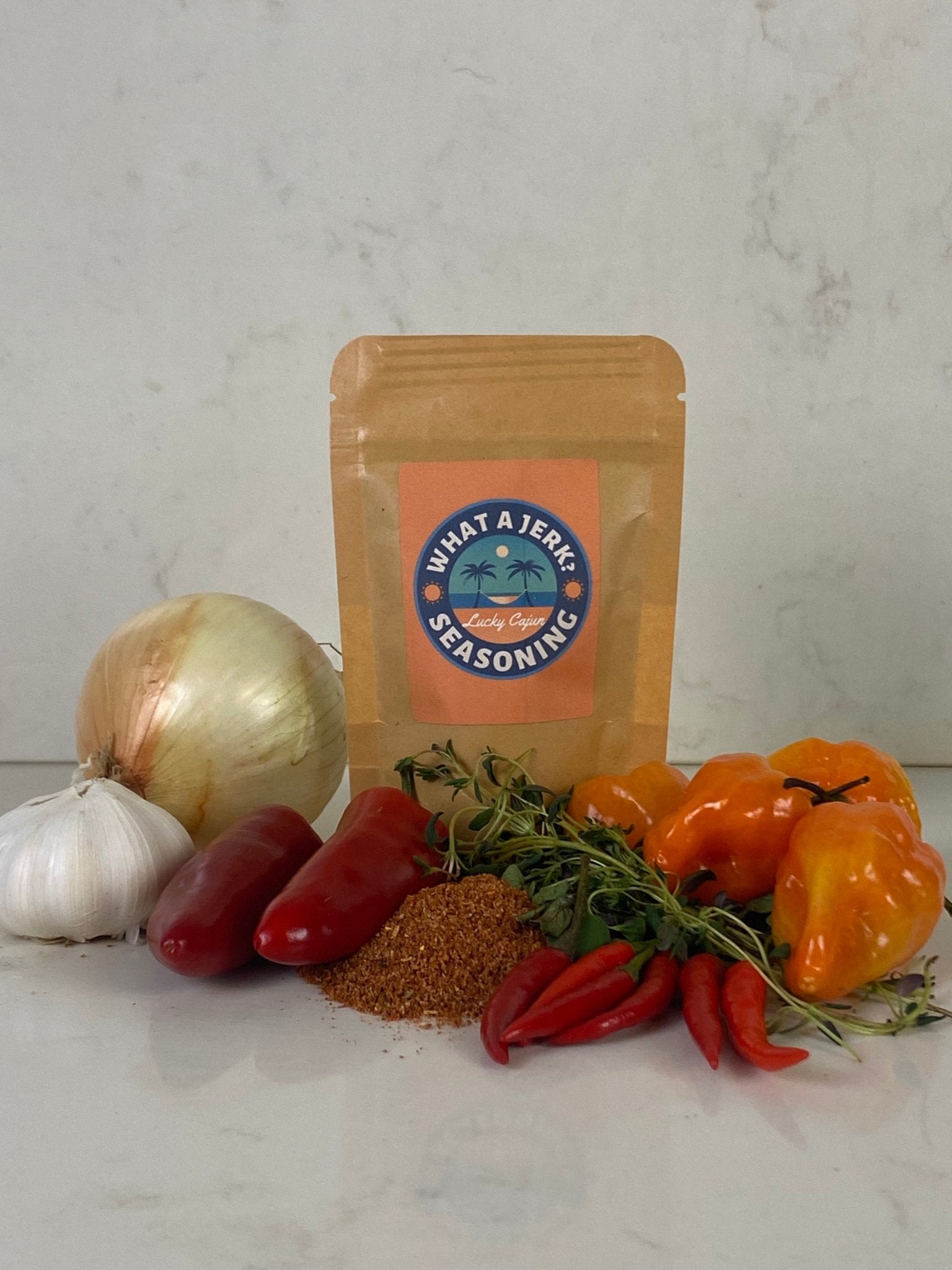 What A Jerk? : Jamaican Jerk Chicken - Lucky Cajun Hand Made Seasoning