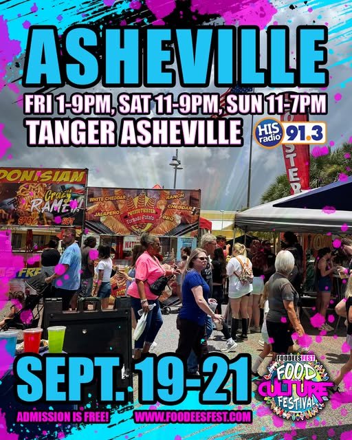 🎉 Asheville, NC – Sept 19-21 | The Ultimate Food & Culture Festival! 🍔🎡🔥 - Lucky Cajun Hand Made Seasoning