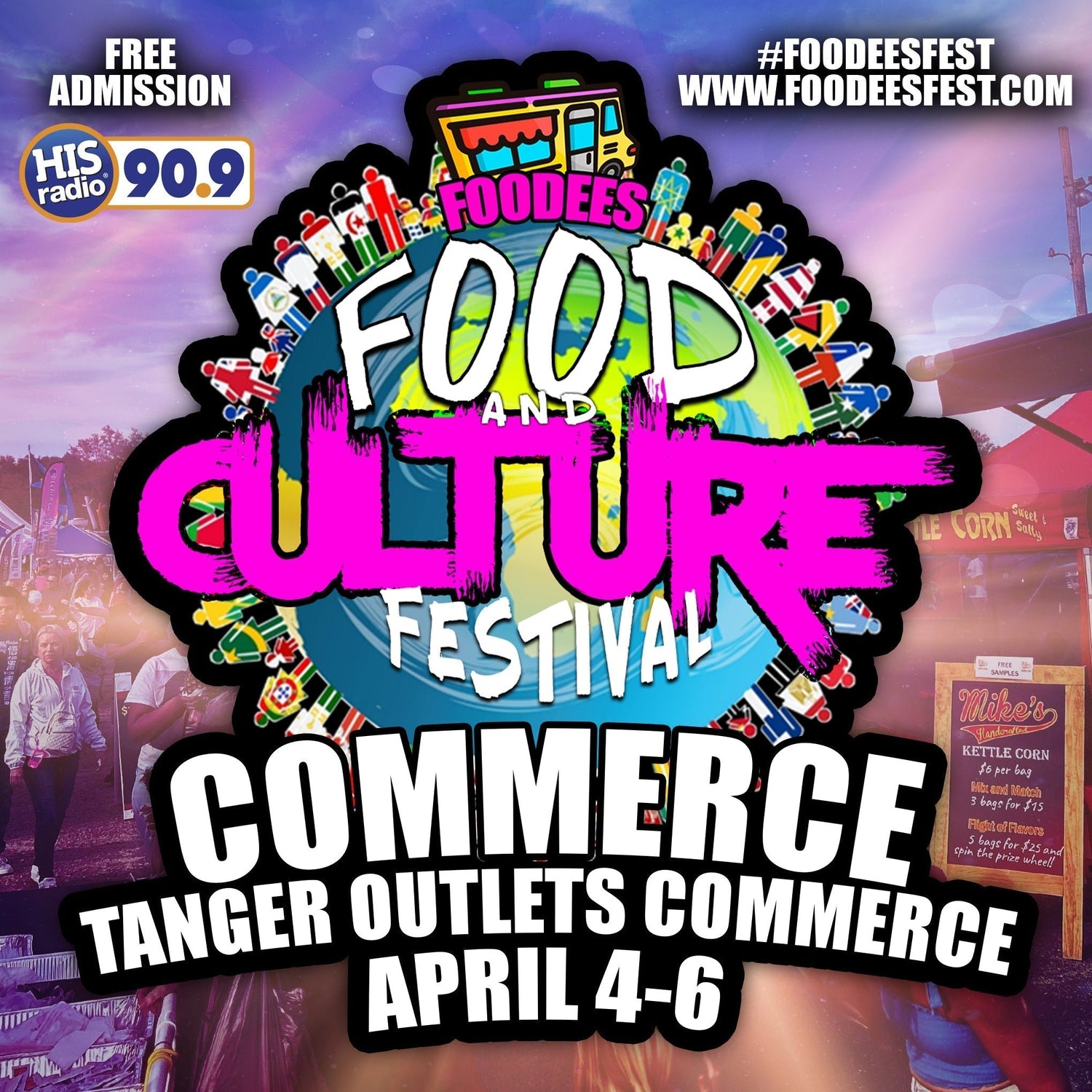 Lucky Cajun is Coming to the Foodees Food & Culture Festival in Commerce, Georgia! - Lucky Cajun Hand Made Seasoning