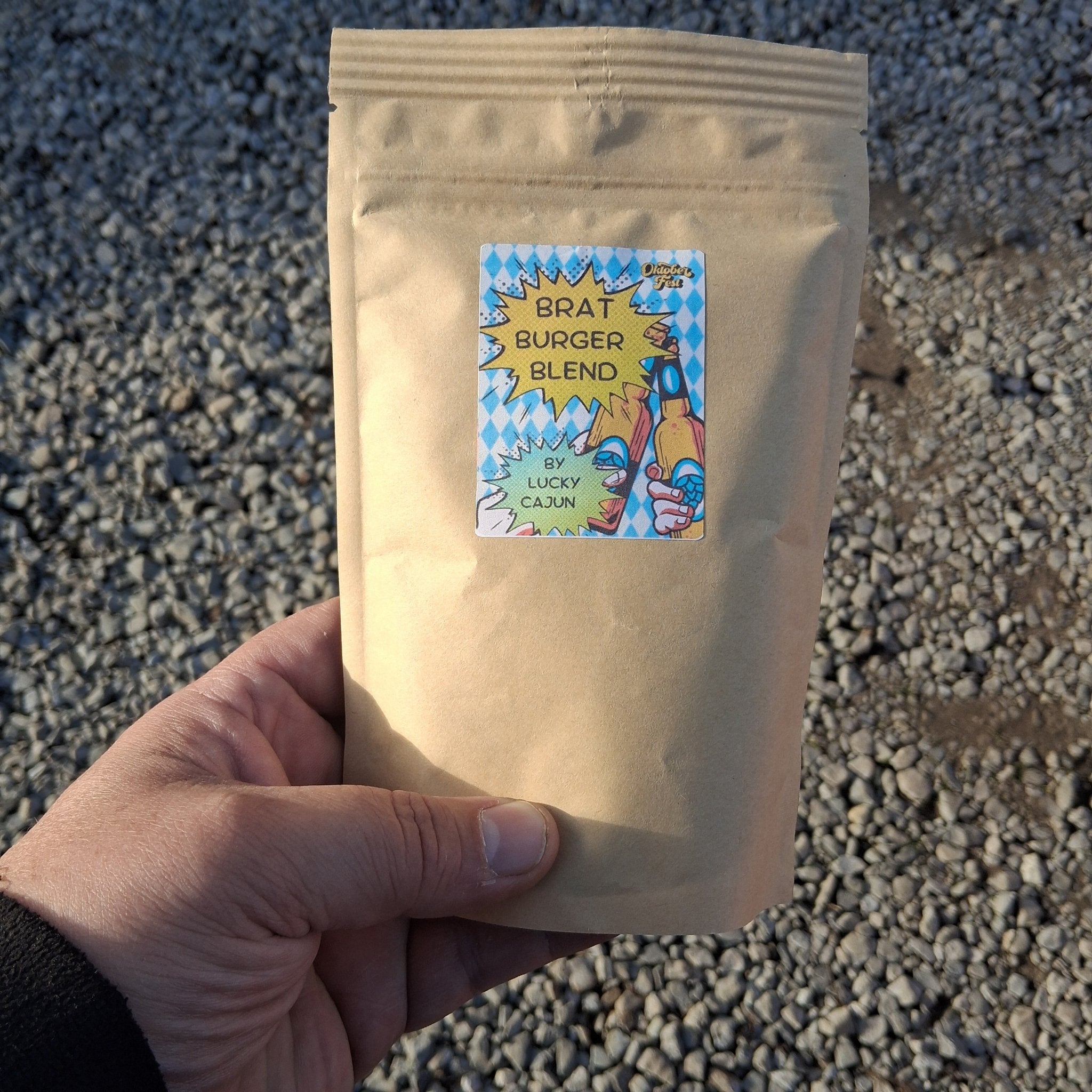 Brat Burger Blend — 8oz Bag - Lucky Cajun Hand Made Seasoning