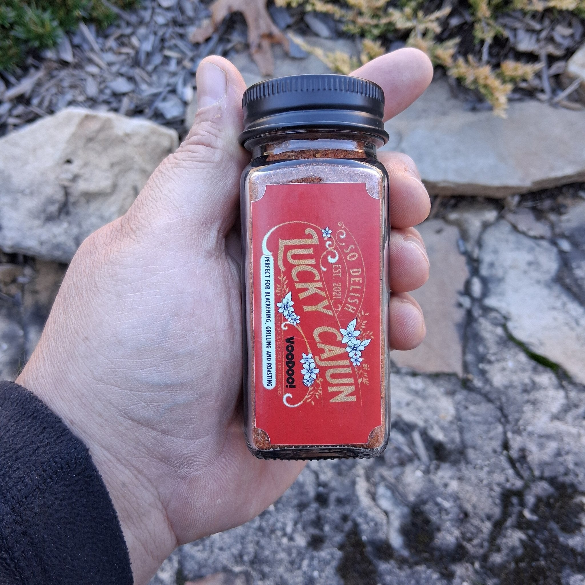 Holiday 4 Pack Gift Set - Lucky Cajun Hand Made Seasoning