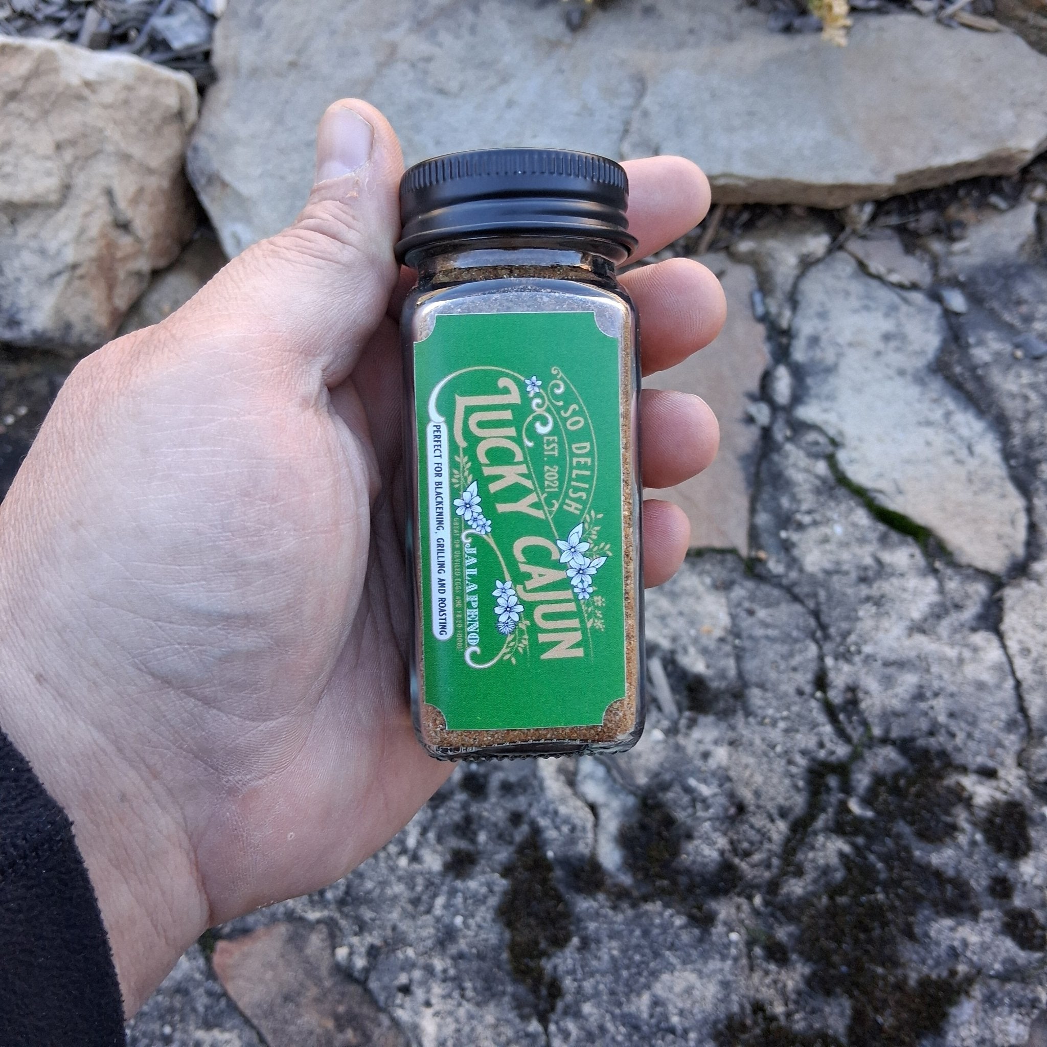 Holiday 4 Pack Gift Set - Lucky Cajun Hand Made Seasoning